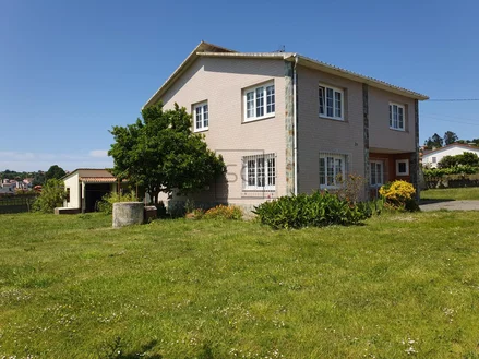 Casa con bodega y finca en san pedro de nos, oleiros