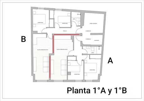 Piso con ascensor y trastero en cedeira