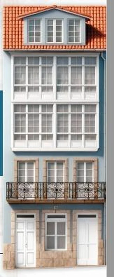 Primero con ascensor en ferrol vello